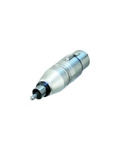 Neutrik Audio-Adapter NA2FPMM XLR 3 Pole, female - Cinch