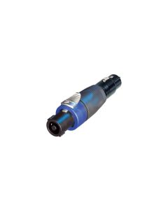 Neutrik Audio-Adapter NA4FX-F Speakon - XLR 3 Pole, female