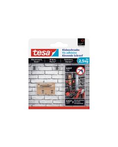 tesa Klebeschraube 2.5 kg für Mauern + Stein, rechteckig