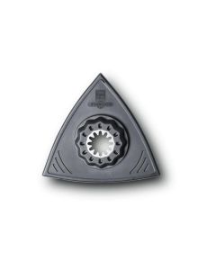 Fein Schleifplatte SL extra flach, 3-Eck ungelocht, 2 Teile