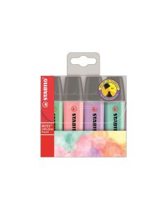 STABILO Textmarker Pastell 4 Stück