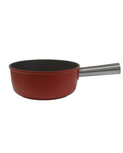 Heidi Cheese Line Fondue-Caquelon Rot/Schwarz