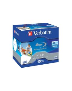 Verbatim BD-R 50 GB, Jewelcase (10 Stück)