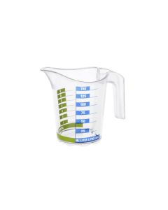 Rotho Messbecher Domino Dekor 1.5 dl, Transparent
