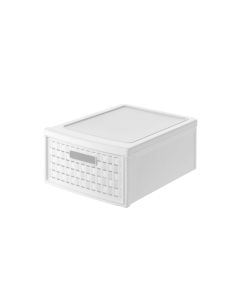 Rotho Schubladenbox Country Klein Weiss