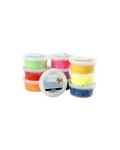 Creativ Company Modellier-Set Foam Clay Basic Mehrfarbig