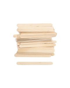 Creativ Company Holzkleinteile 11.5 cm x 10 mm Eisstiel, 30 Stück