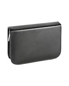 Brunnen Etui Leder Schwarz