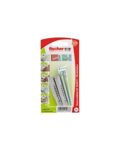 Fischer Universaldübel  UX 10 x 60 WH, 2 Stück