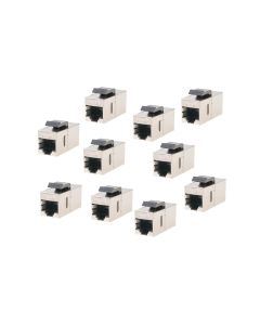 Wirewin Keystone-Modul Cat6, geschirmt, 2xRJ45 100 Stück
