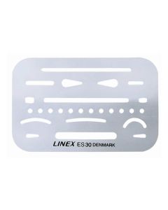 Linex Schablone 26 Öffnungen