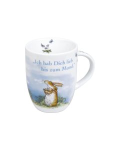 Könitz Kaffeetasse Ich hab Dich lieb bis zum Mond 380 ml, 1 Stück