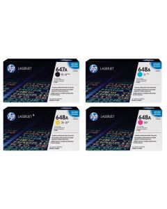 HP Rainbow Kit Nr. 647A/648A (CE260A-CE263A) BL/C/M/Y