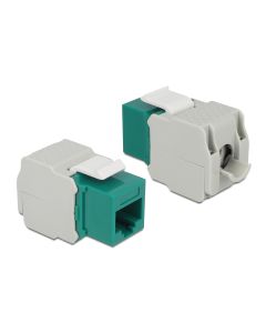 Delock Keystone-Modul RJ-45 Cat.6, UTP Grün