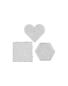 Creativ Company Bügelperlen Platten Jumbo Transparent