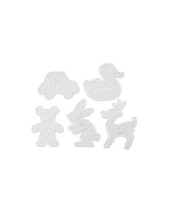 Creativ Company Bügelperlen Platten Jumbo Transparent