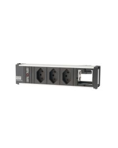 Bachmann Einbausteckerleiste CONI 3x T13, 1x ABD