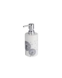 Wenko Seifenspender Astera 360 ml, Grau/Weiss