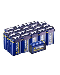 Varta Batterie Industrial 9 V 20 Stück