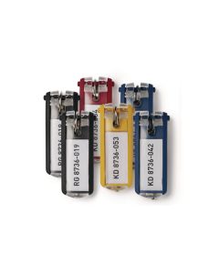 DURABLE Schlüsselanhänger 6 Stück, Mehrfarbig