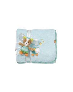 fehn Geschenkset Kuscheldecke Forest