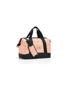 Reisenthel Reisetasche Allrounder M Kids Cats and Dogs Rosa