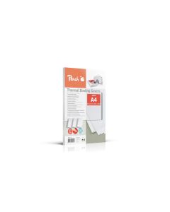 Peach Einbanddeckel für 15 Blatt, 200 g/m², 20 Stück, Weiss