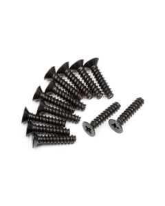 HPI Flachkopfschrauben 2.6 x 12 mm 12 Stück