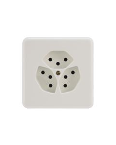 Mica UP-Steckdosen 3x T13