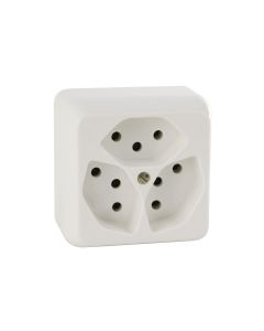 Mica AP-Steckdosen 3x T13