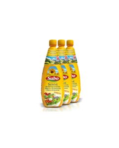 Sabo Sonnenblumenöl raffiniert Sonne 3 x 1 l