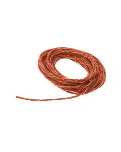 Muldental Servokabel verdrillt JR/Graupner 0,14 mm² 5 m Ohne zu Ohne