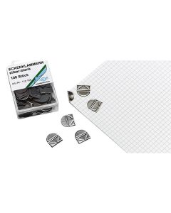 WEDO Eckenklammer 100 Stück