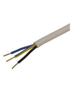 STEFFEN Installationskabel TT 3 x 1.5 mm², 50 m Weiss