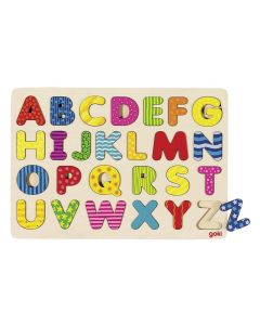 Goki Holzpuzzle Goki Alphabetpuzzle