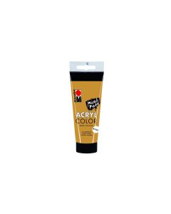 Marabu Acrylfarbe Acryl Color Metallic 100 ml, Gold
