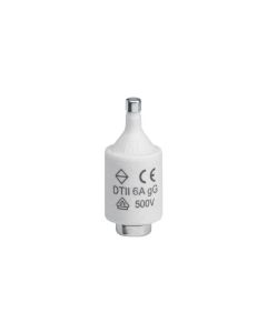 Hager Schmelzsicherung DII E27 6A 500 V gG 5 Stück