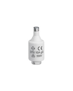 Hager Schmelzsicherung DII E27 10A 500 V gG mit Melder 5 Stück