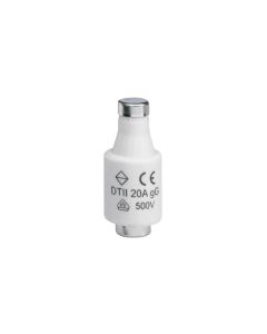 Hager Schmelzsicherung DII E27 20A 500 V gG mit Melder 5 Stück