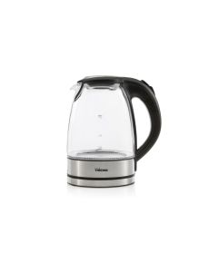 Tristar Wasserkocher WK-3377 1.7 l, Silber/Transparent
