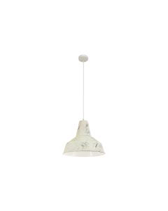 EGLO Leuchten Pendelleuchte SOMERTON 1x E27 Weiss