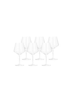 Leonardo Rotweinglas Puccini, Burgunder 730 ml, 6 Stück, Transparent