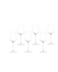 Leonardo Weissweinglas Puccini 400 ml, 6 Stück, Transparent