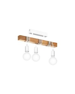 EGLO Leuchten Deckenleuchte TOWNSHEND 3x E27 Weiss