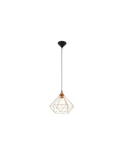 EGLO Leuchten Pendelleuchte TARBES 1x E27, 32.5 cm Kupfer