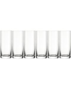 Leonardo Trinkglas Easy 330 ml, 6 Stück, Transparent