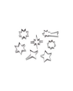 Paderno Guetzli-Ausstecher Stars 7-teilig
