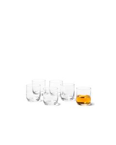 Leonardo Whiskyglas Daily 320 ml, 6 Stück, Transparent 