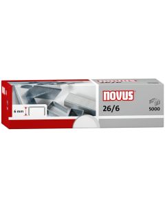Novus Heftklammer 26/6 5000 Stück