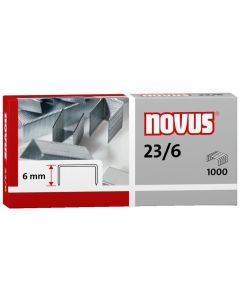 Novus Heftklammer 23/6 1000 Stück